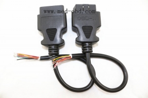 OBD2 Cable,J1962m to open end , 1ft/30cm