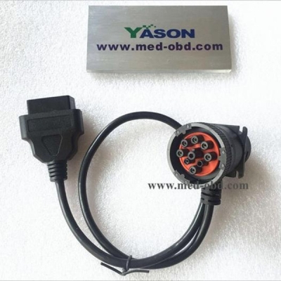 Cable, J1939m/f pass through to OBD2 Female Cable [YS-J1939MF-obd2]