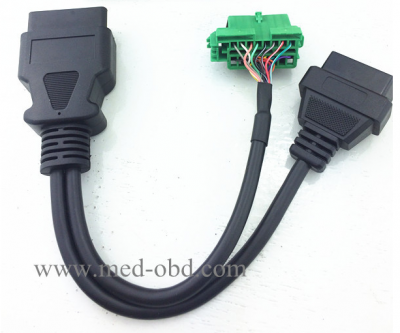 Vehicle GPS tracking OBD2 Y Cable Citroen and Peugeot [YS-CY01]