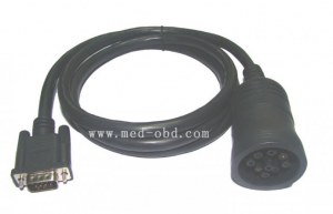 OBD2 Interface Truck J1939 9pin to DB9 Male Cable