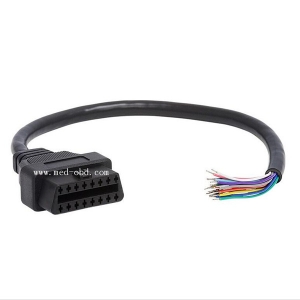 Cable, J1962F to Open End 1 ft, obd2 female to open end