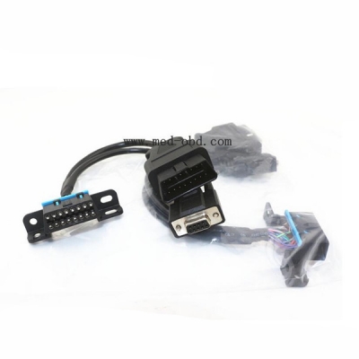 Cable, OBD2 OBDii J1962 M/F Y to DB9F ,1ft [YS-A1219]