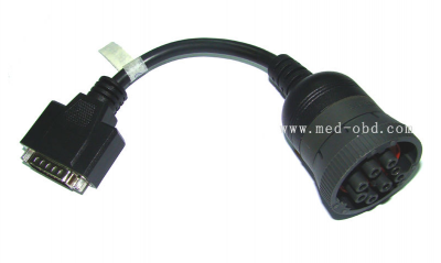 OBD2 Interface Truck J1939 9pin to DB15 Male Cable